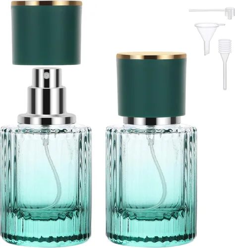 Vista 10 de Segbeauty Botellas de perfume de vidrio de 1 oz vacías, 2 piezas, botellas de perfume de viaje rellenables, botella de viaje de colonia de 1.0 fl
