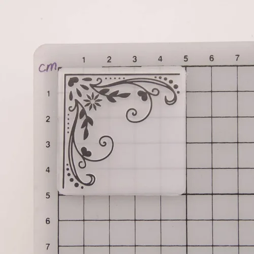 Vista 6 de Plantilla de carpeta de grabación en relieve de plástico con encaje para bricolaje álbum de recortes, álbum de fotos, tarjetas, fabricación