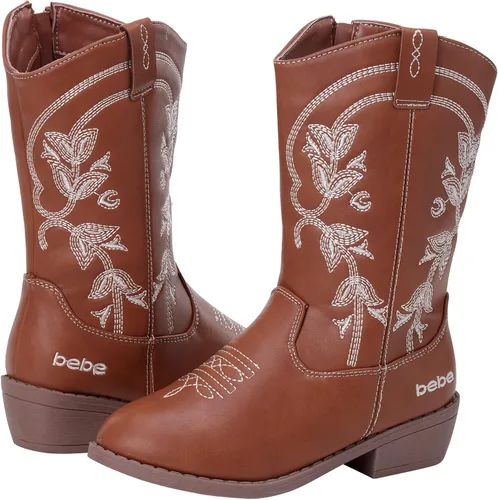 Vista 3 de bebe Botas vaqueras para niñas Botas vaqueras clásicas del oeste (niñoniña)