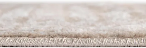 Vista 4 de Unique Loom Oxford Collection - Alfombra rectangular de 2 x 3 pies 1 pulgada, color beige y marfil