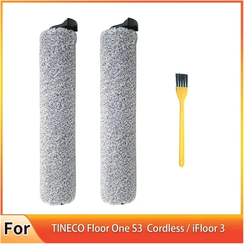 Vista 3 de Compatible with TINECO Floor One Soft Roller Brush S3 Cordless IPoor 3 Wet and Dry Floors Cleaning Machine Handheld Vacuum Cleaner Accessories(1 1