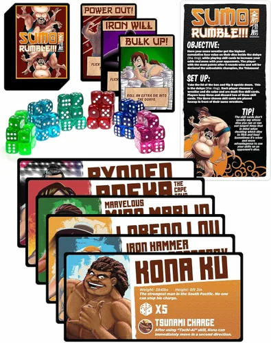 Vista 4 de Sumo Rumble, juego de batalla real de sumo basado en dados