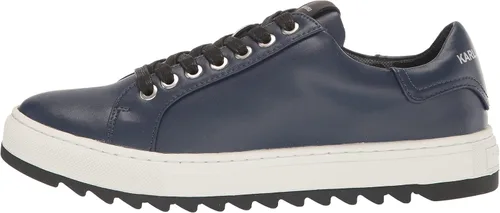Vista 8 de KARL LAGERFELD Men's Recycled Leather Low Top Sneaker