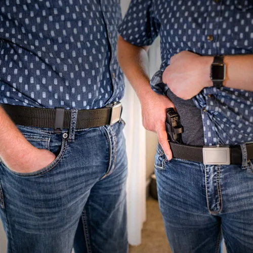 Vista 4 de Tulster OATH IWB Holster se adapta a: Shadow Systems CR920 Compatible con óptica dentro de la cintura Apéndice oculto llevar Kydex funda