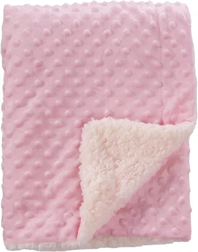 Vista 19 de CREVENT Manta de bebé de minky para niñas y niños, manta suave de felpa para recién nacidos - 30 x 40 pulgadas (Animal)