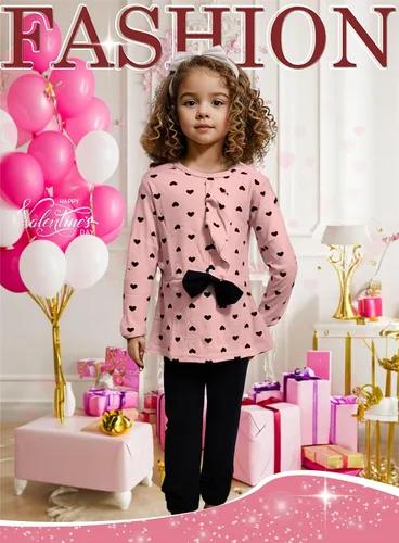Vista 4 de Adorable ropa para bebé, 2 piezas para niña