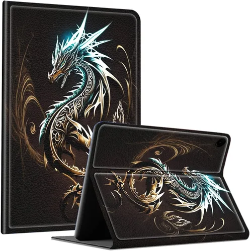Vista 68 de Slim Case for Samsung Galaxy Tab S10 Lite / S10 FE / S9 FE 10.9" & Galaxy Tab S9 11", Multi-Angle Stand PU Leather Smart Folio Cover with Soft TPU