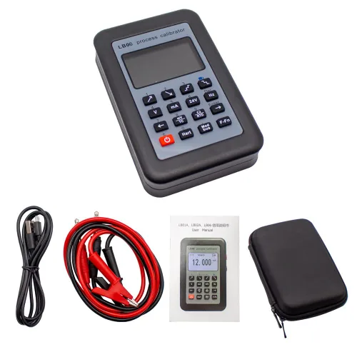 Vista 11 de LB78 Generador de señal de pantalla LCD, 4-20mA/0-10V/mV Resistencia Medidor de voltaje de corriente Voltímetro Fuente de voltímetro Calibrador