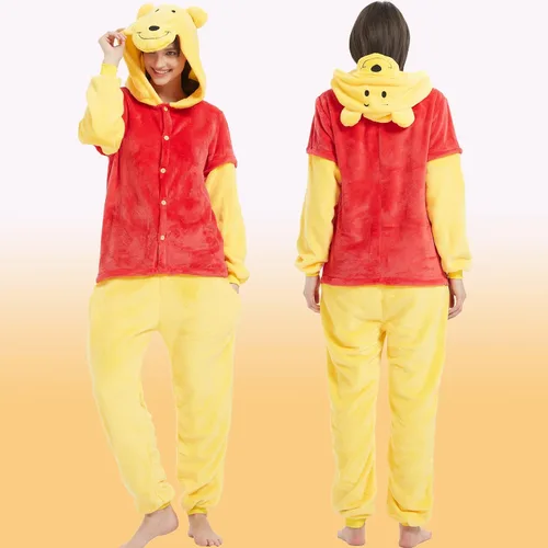 Vista 2 de Pijama unisex para adultos, disfraz de Navidad, Halloween, disfraz de cosplay