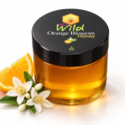 Vista 18 de Bee Wild Miel orgánica sin filtrar 100% pura cruda - Gallberry, 3 onzas