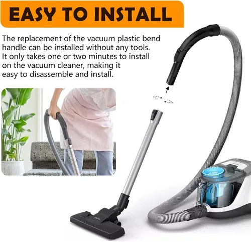 Vista 7 de S2110 S501 S524 Reemplazo para mango curvado de plástico Miele para aspiradora, pieza de repuesto 5269091-Completa C1, C2, C3 y todas
