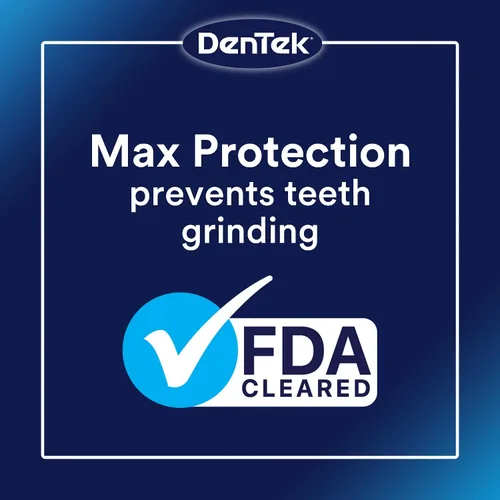 Vista 16 de DenTek Protector dental de ajuste profesional, protector bucal para rechinar dientes por la noche, 1 unidad FDA-Cleared, Mouth Guard for Grinding