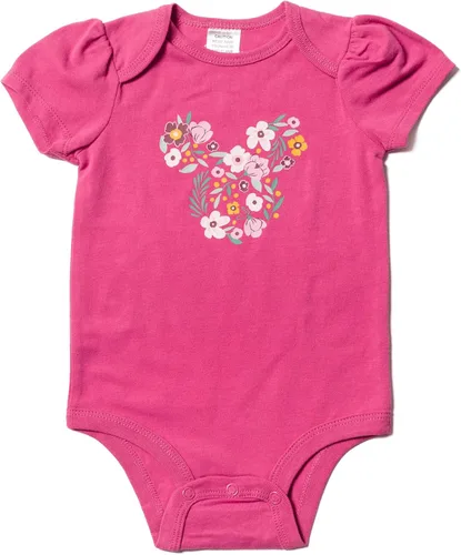 Vista 4 de Disney Mickey Mouse Minnie Mouse - Body de peluche para niñas recién nacidas a bebés