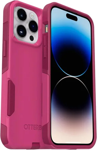 Vista 10 de OtterBox iPhone 14 Pro Max (Solo) - Estuche de la Serie Commuter - Negro - Delgado y Resistente - Apto para Bolsillo - con Protección de Puertos