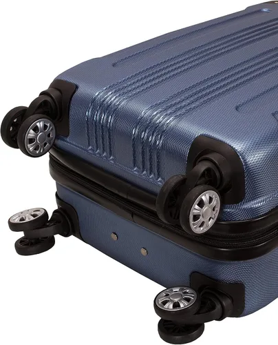 Vista 5 de Rockland London Equipaje con carcasa rígida con ruedas Azul F1901-BLUE