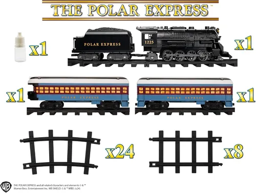 Vista 18 de [Usado] Lionel The Polar Express - Juego de tren a batería para niños a partir de 4 años