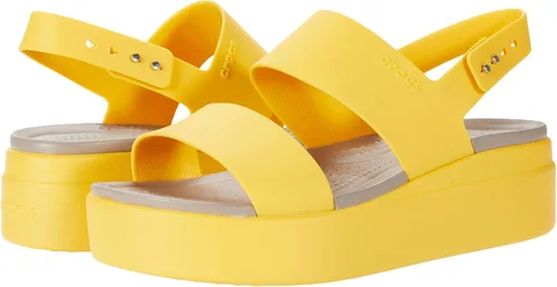 Vista 27 de Crocs Brooklyn - Sandalias de plataforma baja para mujer