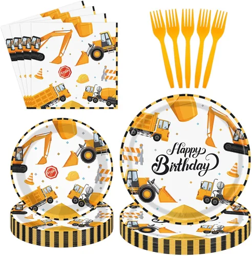Vista 9 de 96 platos de papel de béisbol y servilletas para fiesta, platos de fiesta de béisbol, servilletas y tenedores, juego de vajilla desechable