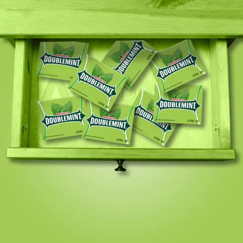 Vista 8 de Wrigley's Doublemint - Goma de mascar, 6 paquetes de valor (48 paquetes en total)