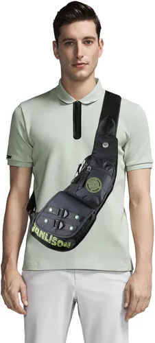 Vista 26 de Mochila de nylon para el pecho, mochila de viaje en bicicleta y gimnasio