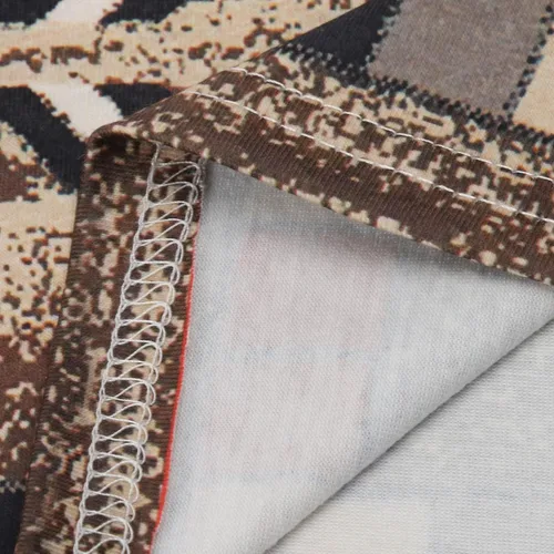 Vista 7 de Ollysqiar Camisetas sin mangas con estampado étnico vintage para mujer, cuello en V, para dormir