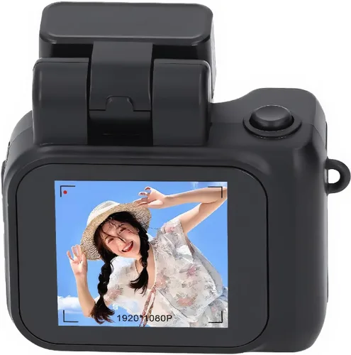 Vista 10 de Mini cámara llavero - 1080P HD, más pequeña del mundo, KeyCam con 6 filtros, duración de la batería de 100 minutos, memoria de 32 GB para estudiantes