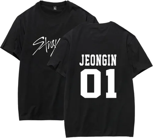 Vista 11 de JUNG KOOK SKZ Apoyo Camiseta Skz Merch Felix Bangchan Hyunjin Changbin Jeongin Jisung Leeknow Seungmin Camiseta Playera Tops