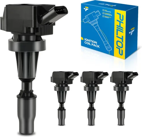 Vista 26 de PHILTOP Paquete de Bobina de Encendido para Tundra Sequoia 4Runner GX470 LS430 SC430 Land Cruiser LX470 GS430, Paquete de Bobina de Encendido UF230