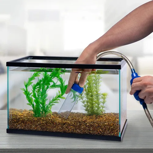 Vista 6 de Tetra Sifón de Grava Limpiador de Agua para Acuarios, Limpia Fácilmente Acuarios de Agua Dulce