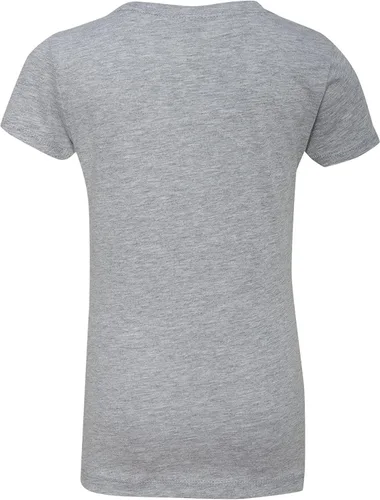 Vista 34 de Next Level Camiseta de punto acanalado de princesa para niñas grandes