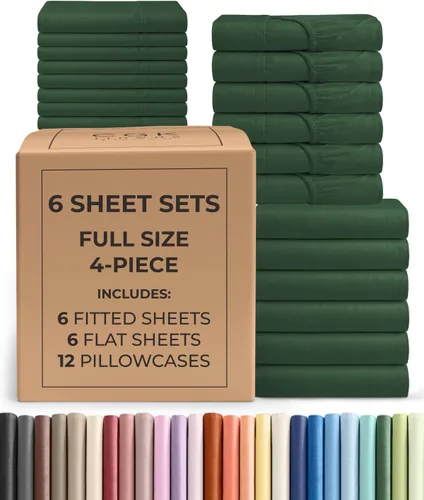 Vista 69 de Pack of 2, Twin Size 3 Piece Sheet Set - Breathable & Cooling - White