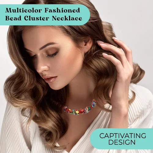 Vista 4 de Compra collar de cuentas de concha LC para mujer, cuentas de hebra, conchas marinas, playa, verano, regalos de 20 a 23 pulgadas