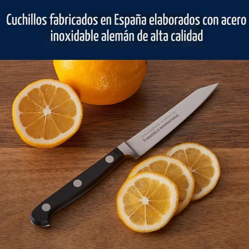 Vista 7 de HENCKELS Classic Razor-Sharp Christopher Kimball Edition - Juego de iniciación de 3 piezas, diseño alemán informado por más de 100 años de maestría