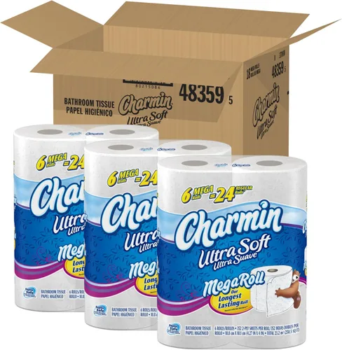 Vista 20 de Charmin Papel de baño ultra suave 16 rollos dobles = 32
