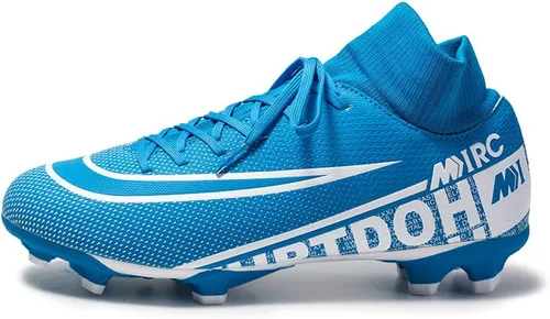 Vista 3 de WANMEIL Zapatillas de fútbol para interiores Samba de moda para hombre Tacos de fútbol firmes Botas de fútbol para hombre unisex adulto