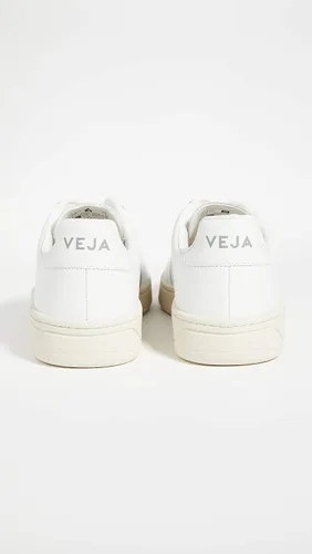 Vista 5 de Veja Tenis de cuero V-12 para hombre, Blanco