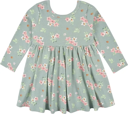 Vista 2 de Gerber Paquete de 2 vestidos de manga larga para bebé niña