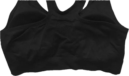 Vista 48 de Brasier deportivo o para yoga con cierre frontal de ganchos y cremallera para mujer