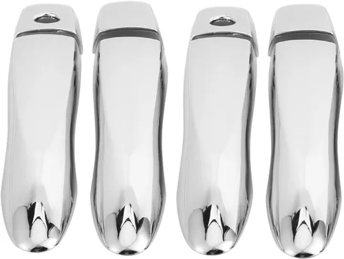Vista 9 de Cubierta de manija de puerta, cubierta de manija de puerta de automóvil, cubierta de protección para Nissan Navara NP300 Frontier 2015‑2019
