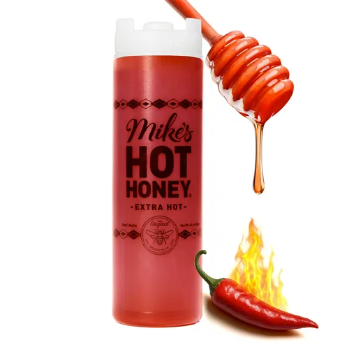 Vista 3 de Mikes Hot Honey - Miel extra caliente, 12 onzas
