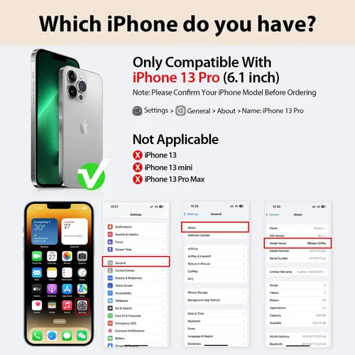 Vista 2 de DUX DUCIS Funda para iPhone 13 Pro compatible con Magsafe, a prueba de golpes, funda de protección completa tipo cartera con ranura para tarjeta