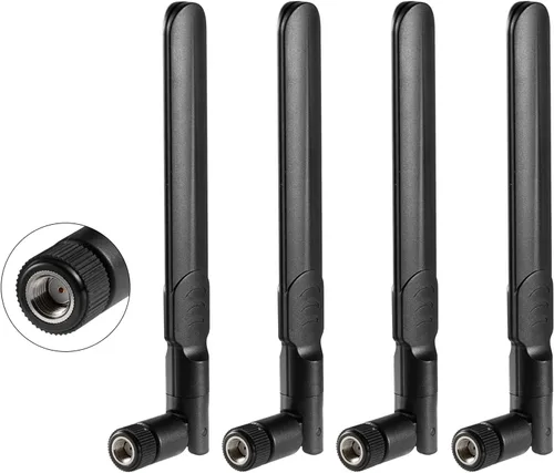 Vista 3 de 8dBi RP-SMA macho 3G 4G LTE Cámara celular Trail Antena de largo alcance compatible con Spypoint Link Micro Link Dark Link S Link EVO Tactacam