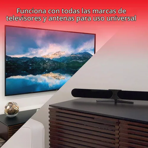 Vista 3 de GE Divisor de cable coaxial de 2 vías, rango de 5-900 MHZ, compatible con coaxiales RG59 RG6, audio, video, funciona con TV HD, cable
