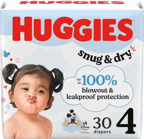 Vista 35 de Pañales Huggies Snug & Dry para bebé