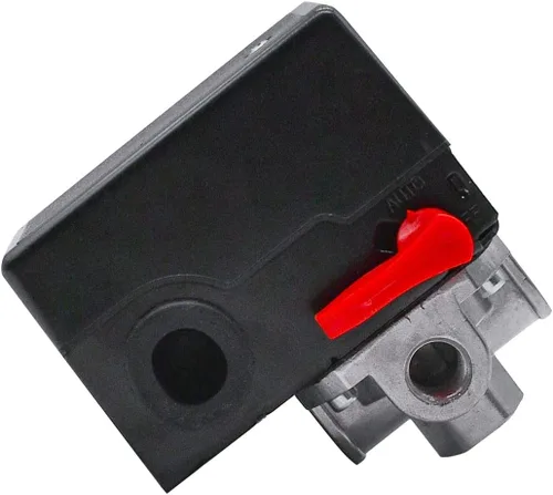 Vista 5 de Z-D26612 Interruptor de presión del compresor de aire apto para cable Porter 150/120 PSI 26 amperios 120/240V ZD26612