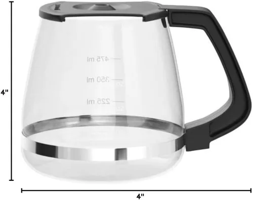 Vista 9 de Taza de café Cupa Joe – Taza de comedor de vidrio borosilicato de 20 onzas con tapa a prueba de derrames – Divertido regalo novedoso
