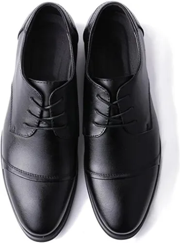 Vista 5 de Cordones redondos encerados (3 pares) para botas de vestir Oxford, cordones de cuero