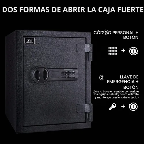 Vista 5 de Caja fuerte ignífuga pequeña TIGERKING