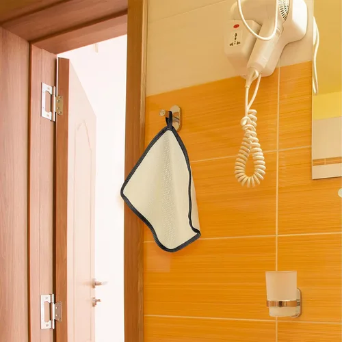 Vista 5 de Tatuo 10 paños de lavado exfoliantes para cuerpo y cara, exfoliante de baño de tejido suave, toalla de baño exfoliante para eliminar la piel muerta