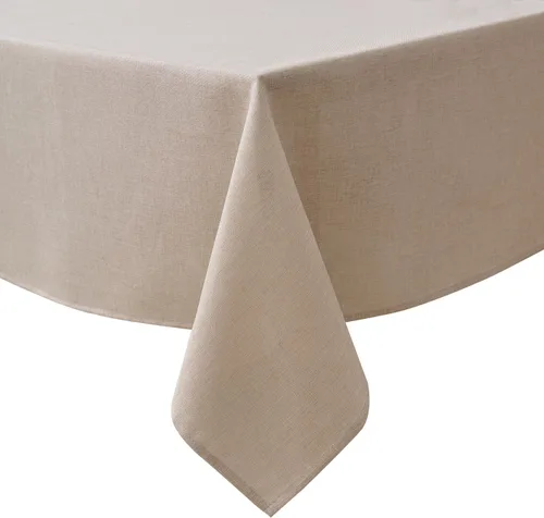 Vista 36 de NLMUVW Mantel de Lino Marrón para Mesas Redondas, Mantel Pequeño Color Chocolate, Cubierta de Mesa Estilo Granja para Cocina, Comedor, Café, 36